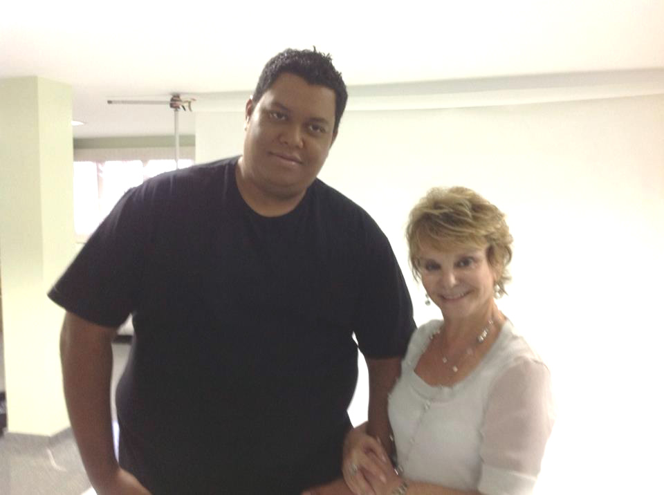 Anderson Freire e Yvelise de Oliveira