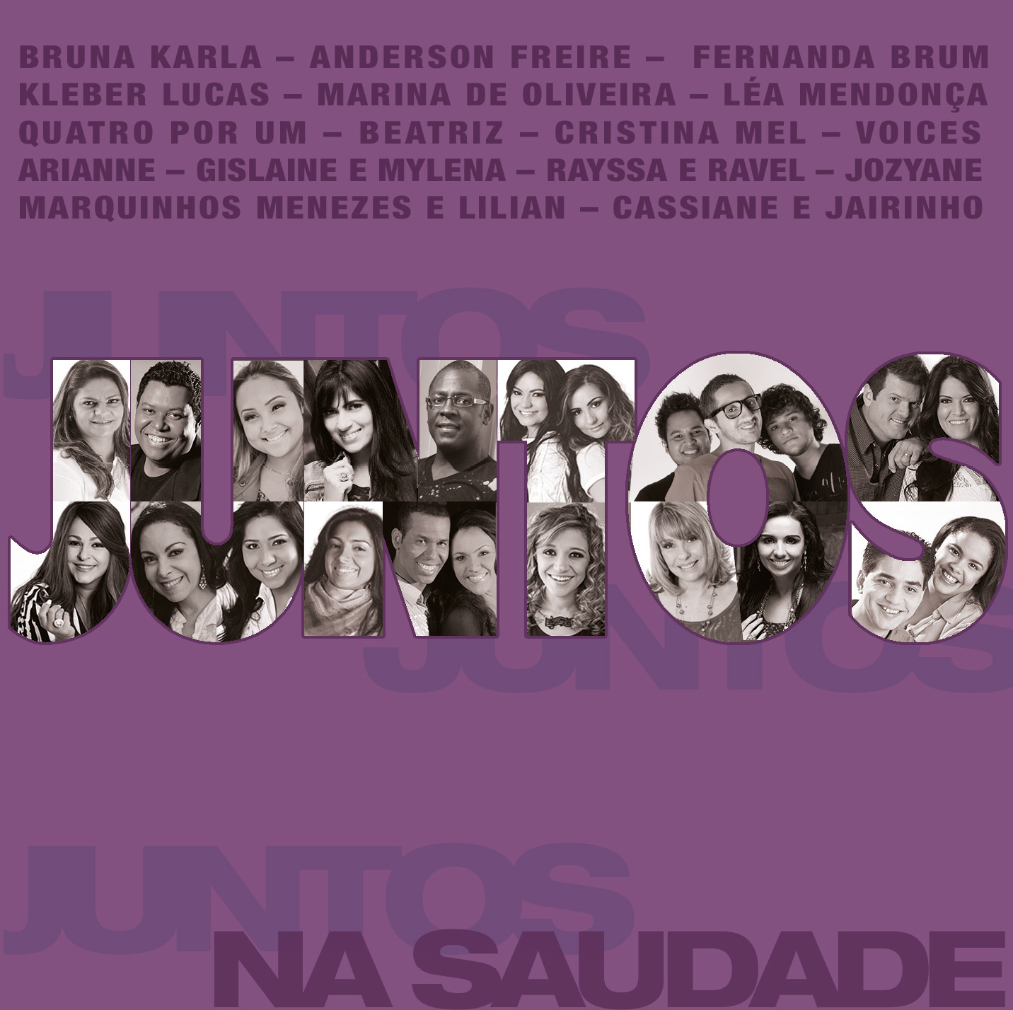 Confira o próximo CD da coletânea Juntos: Na Saudade